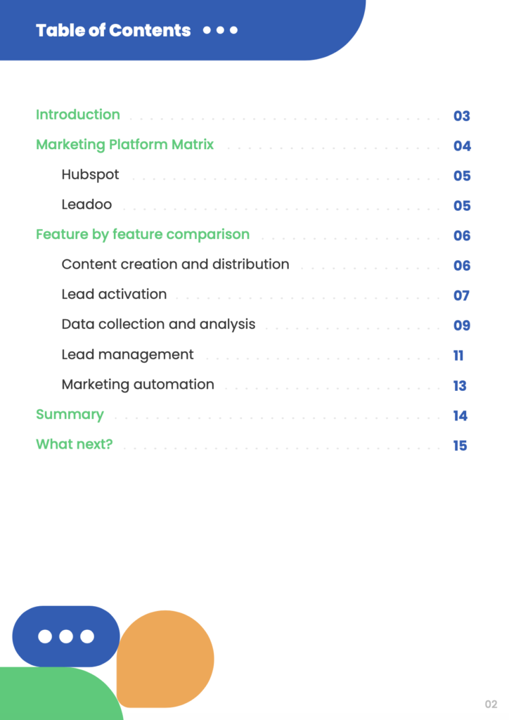 Screenshot 2020 05 18 at 9.40.09 marketing platform hubspot alternatives Marketing platform: HubSpot VS Leadoo