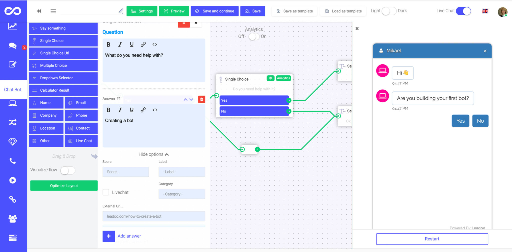 bot9 scaled how to create a chatbot conversation Building your first chatbot conversation