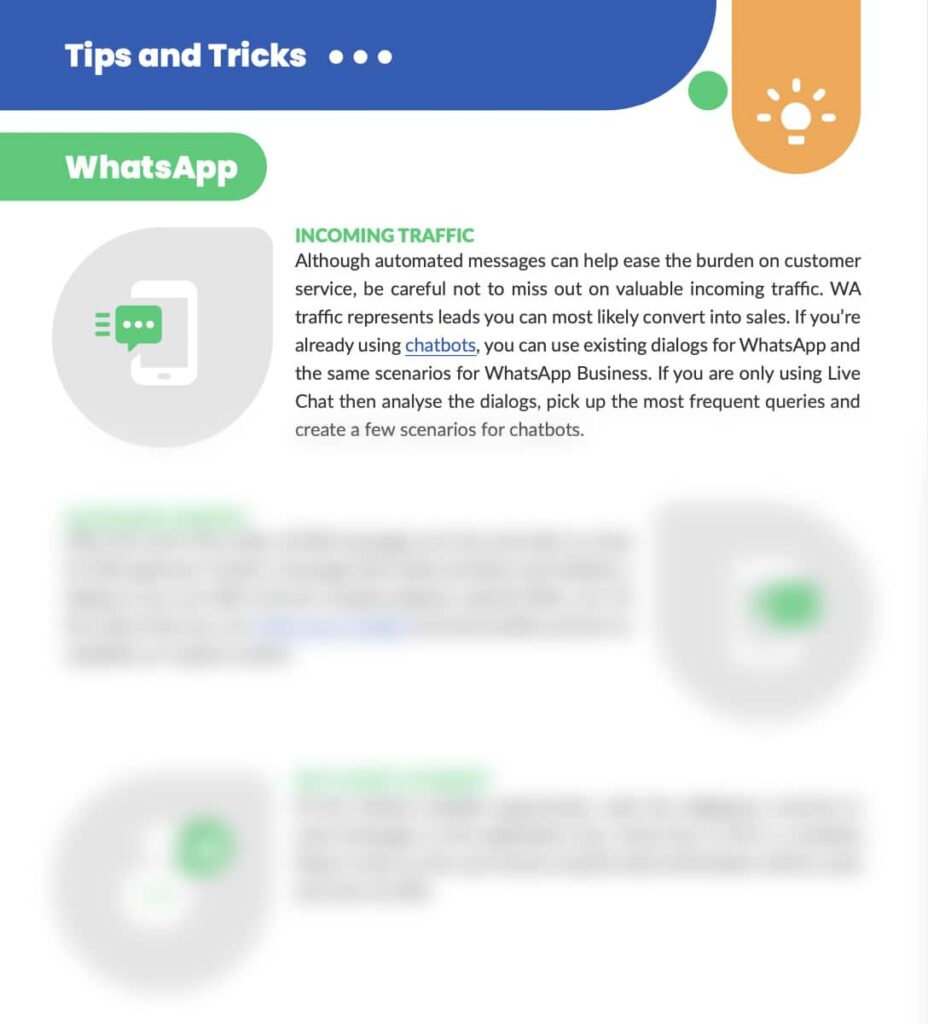 tips for using whatsapp for business