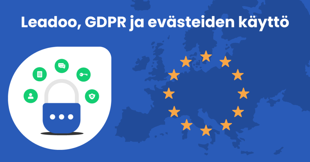 Leadoo GDPR FIN calendar booking Leadoo, GDPR ja evästeiden käyttö