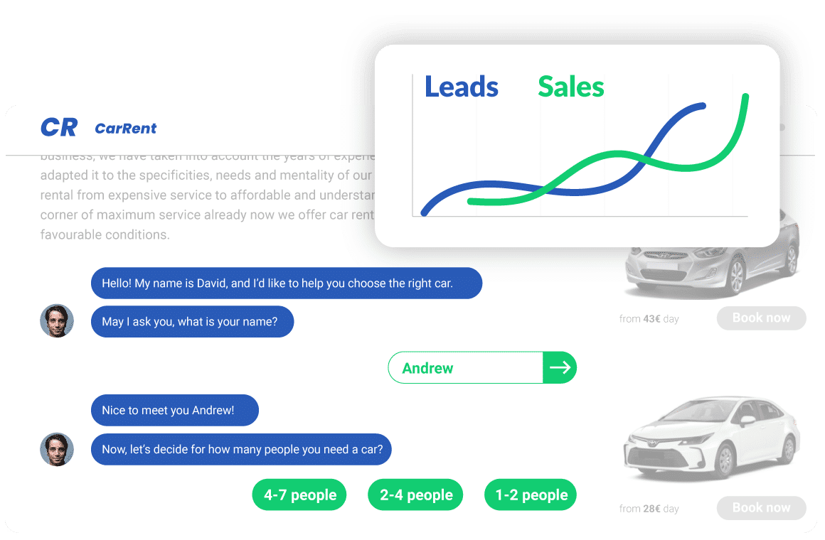 InpageBot fits perfectly to your website’s content flow