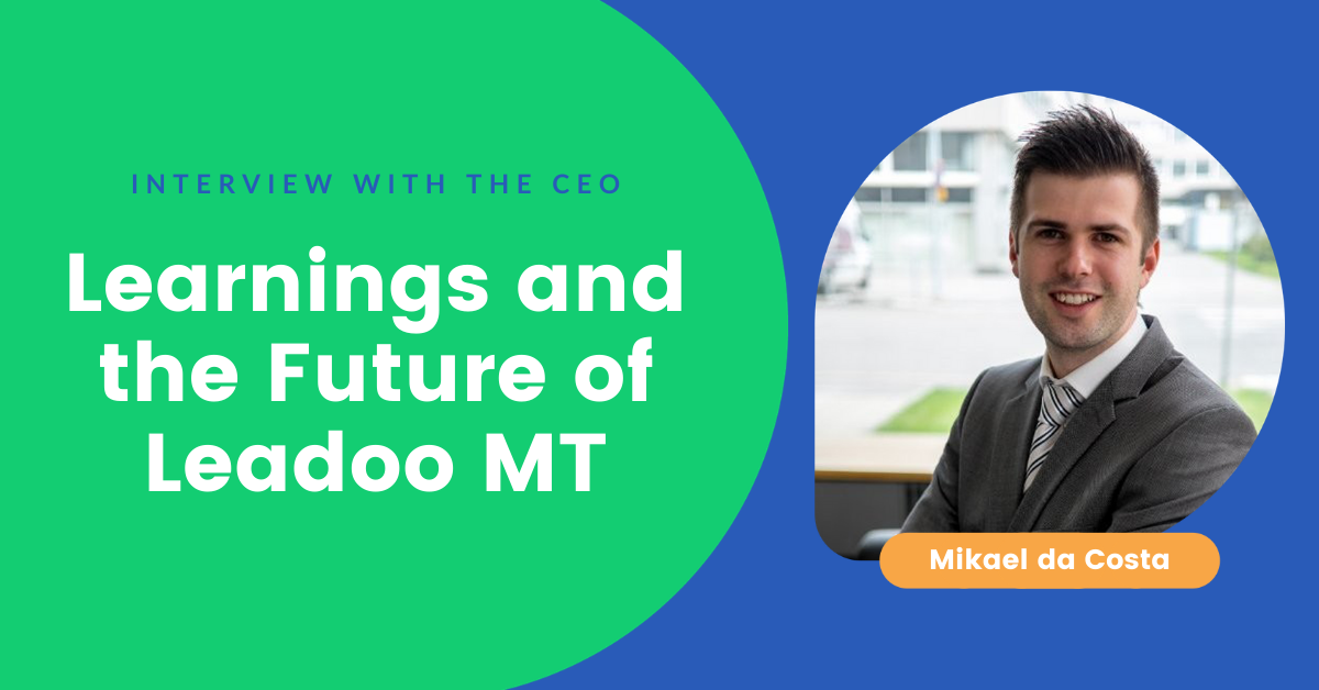 2020 Learnings and the Future of Leadoo MT