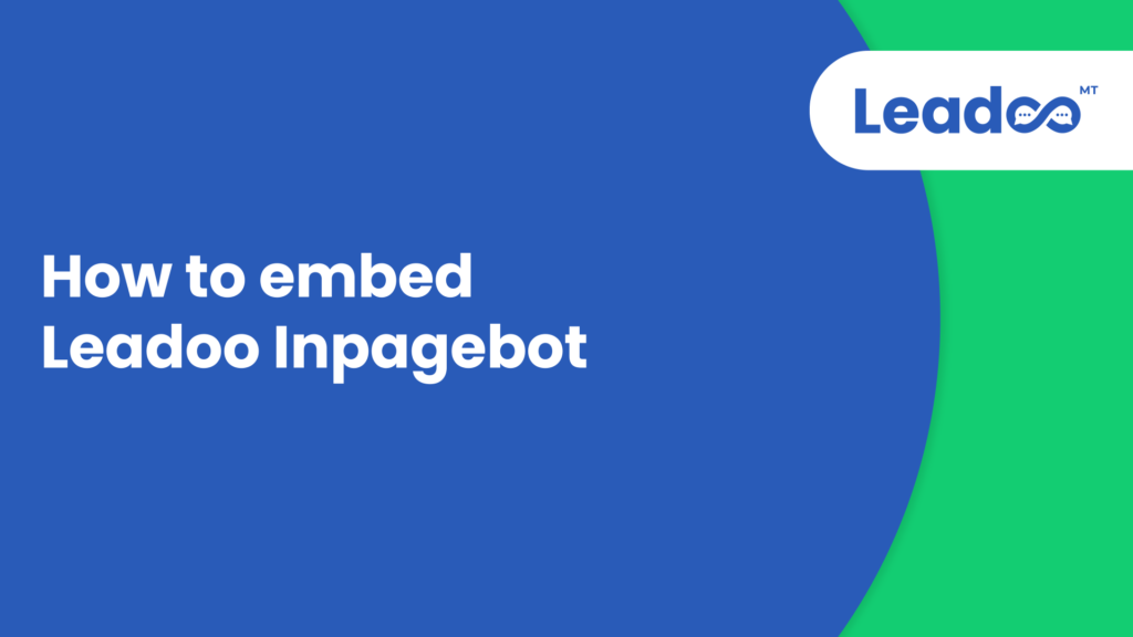 How to embed Leadoo Inpagebot.00 00 00 00.Still001 How to embed Leadoo InpageBot