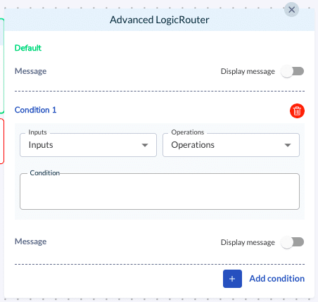 advanced logic router opened