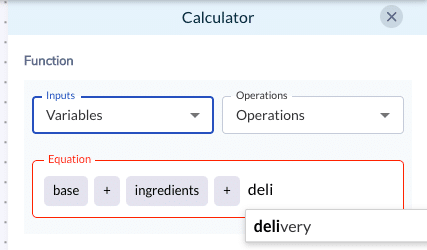 calculator expression