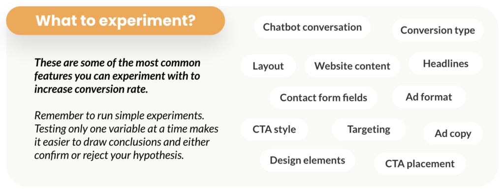 cro-what-to-experiment