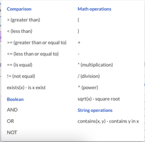 operations Cheat sheet: Advanced Logic Router Operations