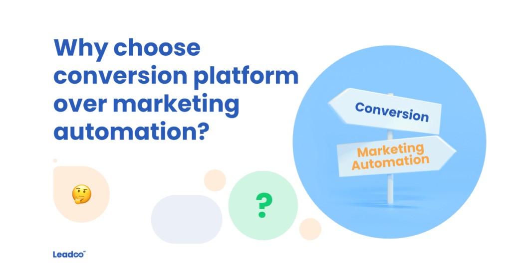 Choose conversion platform conversion Conversion platform vs Marketing automation; which should you choose?