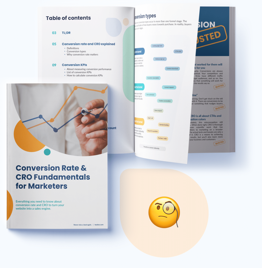 Conversion rate optimisation leadoo featured 01.93 Conversion Rate & CRO Fundamentals for Marketers