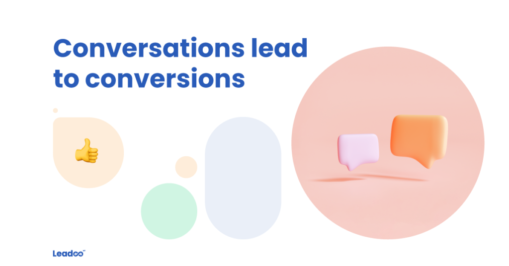 Option 03 conversation Conversations lead to conversions