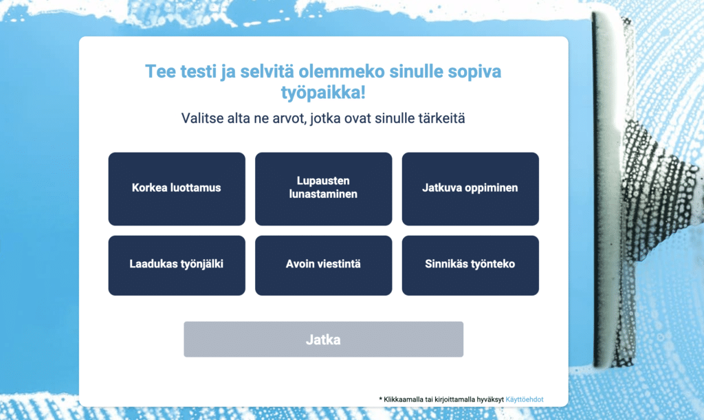 Rekrytointia VisualBotin avulla