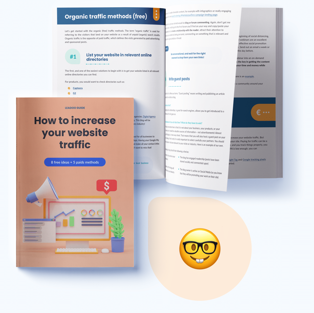 How to increase your website traffic? (8 free ideas and 5 paid methods)